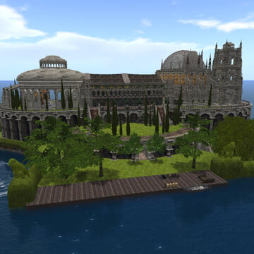 OAR opensim Castle XXL