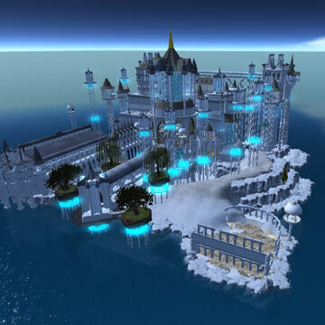 OAR Opensim City White