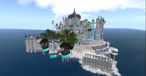 OAR opensim City White